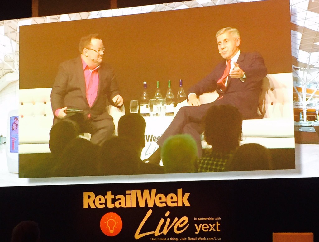 Declan Curry has a half-hour conversation with Lord Rose - former M&S boss Stuart Rose at Retail Week Live 2017.